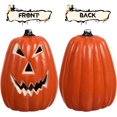 thumbnail image 3 of Halloween Led Pumpkin Lamp Skull Lantern Decorative Light for Indoor Outdoor Halloween Party Table Decoration Portable and Lightweight,A, 3 of 8