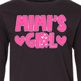 thumbnail image 4 of Inktastic Mimi's Girl Pink with Hearts Long Sleeve Youth T-Shirt, 4 of 5