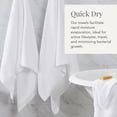 thumbnail image 3 of Toallas de baño NY Loft Trinity Collection 100% algodón, paquete de 4, 3 of 9