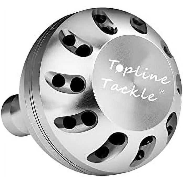 Topline Tackle Power Knob Drill Fitment Compatible Handle Grip for BG Daiwa Penn  Battle Spinfisher Slammer Saltwater Spinning Reel Handle Replacement Knob 