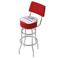 thumbnail image 3 of Budweiser Label Gameroom Combo - Table and 2 Bar Stool Set for Entertainment Spaces, Home Bar, or Garage by Trademark Global, 3 of 6