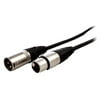 25FT XLR M/F MICROPHONE CABLE STANDARD SERIES LIFETIME WARRANTY
