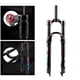 thumbnail image 3 of Horquilla de suspensión para bicicleta, horquillas de bloqueo remoto para bicicleta sin rosca, 220mm de viaje 26 pulgadas kusrkot Tenedor de la suspensión de la bicicleta, 3 of 8