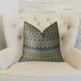 thumbnail image 2 of Plutus Merlot Way Handmade Throw Pillow, (22" x 22"), 2 of 2