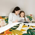 thumbnail image 5 of Homewish Vintage Bohemain Flower Bedding Comforter Set,Boho Theme Twin Comforter Sets,Green Beige Bedding Set For Men Women,Microfiber Bedroom Decor,2pcs, 5 of 8