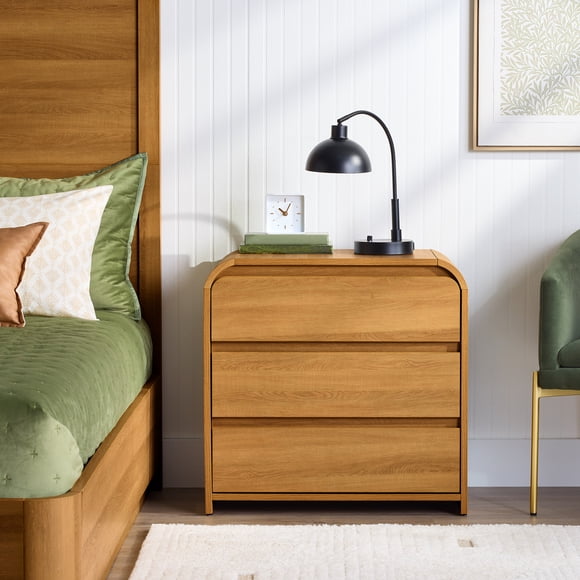 Better Homes & Gardens Juliet TABLE DE NUIT A 3 TIROIRS AVEC USB