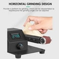 thumbnail image 3 of Adjustable Angle High Speed Electric Belt Sander with Powerful 350W Motor for Metal Wood Acrylic Grinding Forward and Reverse Rotation, 3 of 7
