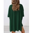 thumbnail image 2 of Set de salón Outfit PRETTYGARDEN de 2 piezas para mujer 2025, color verde oscuro, 2 of 6