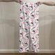 thumbnail image 1 of Navidad Sanrio Hello Kitty pantalones de invierno para mujer Y2K pantalones de franela para dormir pantalones casuales cálidos para el hogar ropa de Halloween regalo, 1 of 4