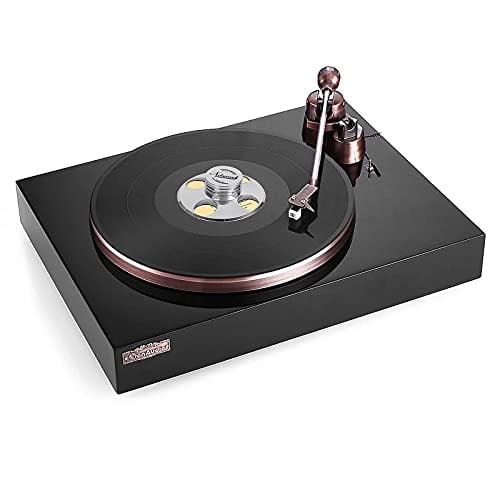 Nobsound STB-01 LP Tocadiscos de Vinil Estabilizador de Disco Metálico Peso de registro HiFi (Plata)