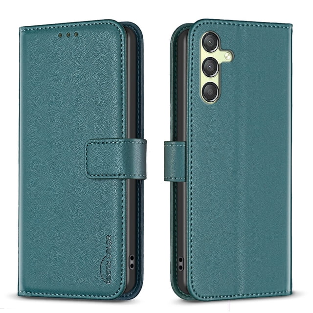 Compatible with Samsung Galaxy A25 5G Wallet Case with Card Slots Magnetic Closure Flip Folio Cover