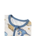 thumbnail image 4 of ATAIKU 3-24M Newborn Baby Zipper Footless Pajamas Bamboo Long Sleeve Footed Sleepers Sleep 'N Play for Infant Toddler Boys - Dinosaurs, 4 of 10