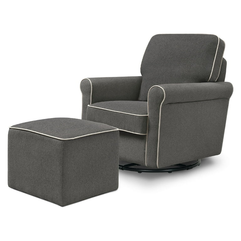 Davinci maya swivel glider and ottoman set in cream hotsell