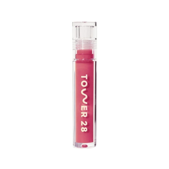 Brillo de labios Tower 28 ShineOn Milky Lip Jelly COCONUT Rosy Pink