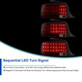 thumbnail image 5 of Spec-D Tuning LED Tail Stop Lights Sequential Red Compatible with 2005-2009 Ford Mustang, Left + Right Pair Assembly, 5 of 7
