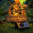 thumbnail image 7 of Parrot Solar Garden Light, Colorful LED Outdoor Lamp, Weatherproof Tropical Sculpture for Beach Party, Backyard, Tiki Bar & Home Decoration （Seaside Vacation）, 7 of 7