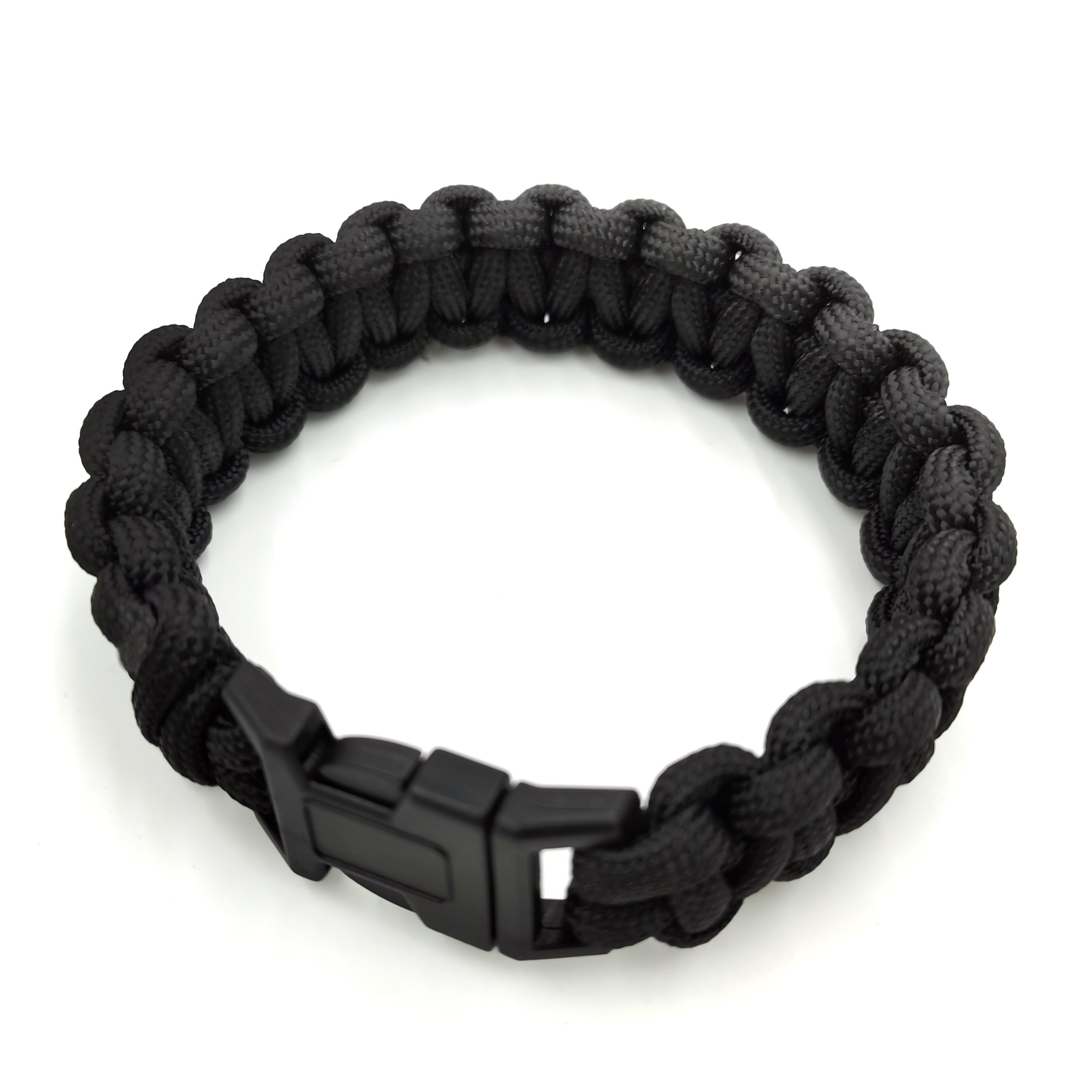 Black Paracord Rescue Paracord Survival Bracelet With 550 Rope And Tight  Braided Buckle For Tent Escape From Yiwujiahuajewelry, $0.72