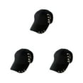 thumbnail image 2 of Thinsony Hip Hop Baseball Cap With Ring Decor For Stylish Look Cotton Ring Baseball Hat Fits All Head Shape Comfortable Chain Black 3Set, 2 of 6