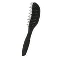 thumbnail image 1 of Peine de Peluquero de Salón, Cepillo para Peinar El Cabello, Mango de Plástico, Peine Trasero de 3 Filas , negro09 Salvador Cepillo del pelo, 1 of 6