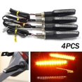 thumbnail image 2 of 4pcs Motorcycle 12 Led Turn Signal Indicator Blinkers Light Amber, 2 of 5