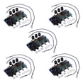 thumbnail image 1 of 5X PT2399 Digital Microphone Amplifier Board Reverberation Karaoke Reverb Amplifier NE5532 Pre-Amplifier Tone Board,5pcs PT2399 Digital Microphone Amplifier Board 10pcs Audio Cable,Black, 1 of 8