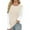 AA-Beige, variant on QATAINLAV Long Sleeve Thermal Shirts for Women Slim Fit Crewneck Basic T-Shirts with Thumb Holes Color Block Workout Tops, Dark Gray, M