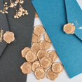 thumbnail image 3 of Pegatinas Pilloze Wax Seal, 50 unidades, 3D, rosa, 3 cm, color dorado, 3 of 7