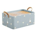 thumbnail image 2 of Fiudx Caja de Almacenamiento de Ropa, Organizador de Tela Plegable, Material Transpirable E Inodoro, Diseño Ligero, Fácil de Mover, Ideal para Dormitorios y Viajes, Tamaño 47 X 28 X 20 Cm., 2 of 6