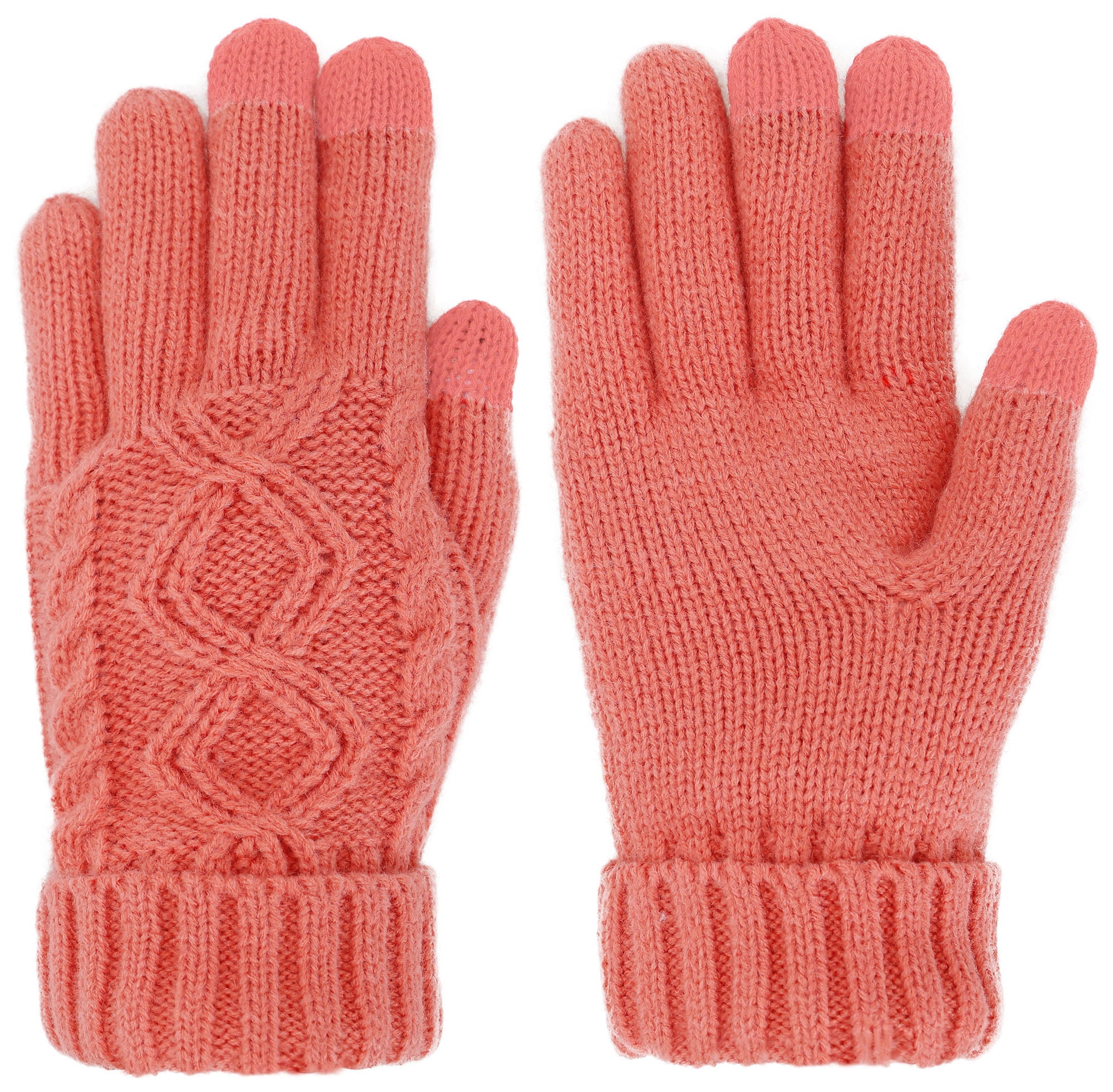 knit winter gloves