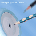 thumbnail image 3 of Battery powered electric pencil sharpener, small battery powered pencil sharpener portable, 3 of 5