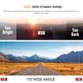 thumbnail image 3 of TOGUARD Dash Cam, 4K UHD Front Dash Camera，3'' Car Camera with 170° Wide Angle, WDR, G-Sensor, Parking Mode, 3 of 7