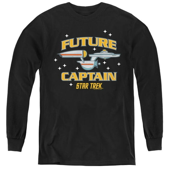 Star Trek - Future Captain - Youth Long Sleeve Shirt - Small