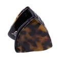 thumbnail image 4 of Mujeres Niñas Acetato Simple Triángulo Pinza Pinza para El Cabello Pinza para El Cabello Joyería para El Cabello Tortie Oscura, 4 of 9