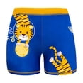 thumbnail image 5 of Odeerbi 3-12 Years Toddler Kids Boys Cute Print Swim Trunks with Swim Cap Quick Dry Beach Shorts with Pockets Elastic Waist Board Shorts, 5 of 6