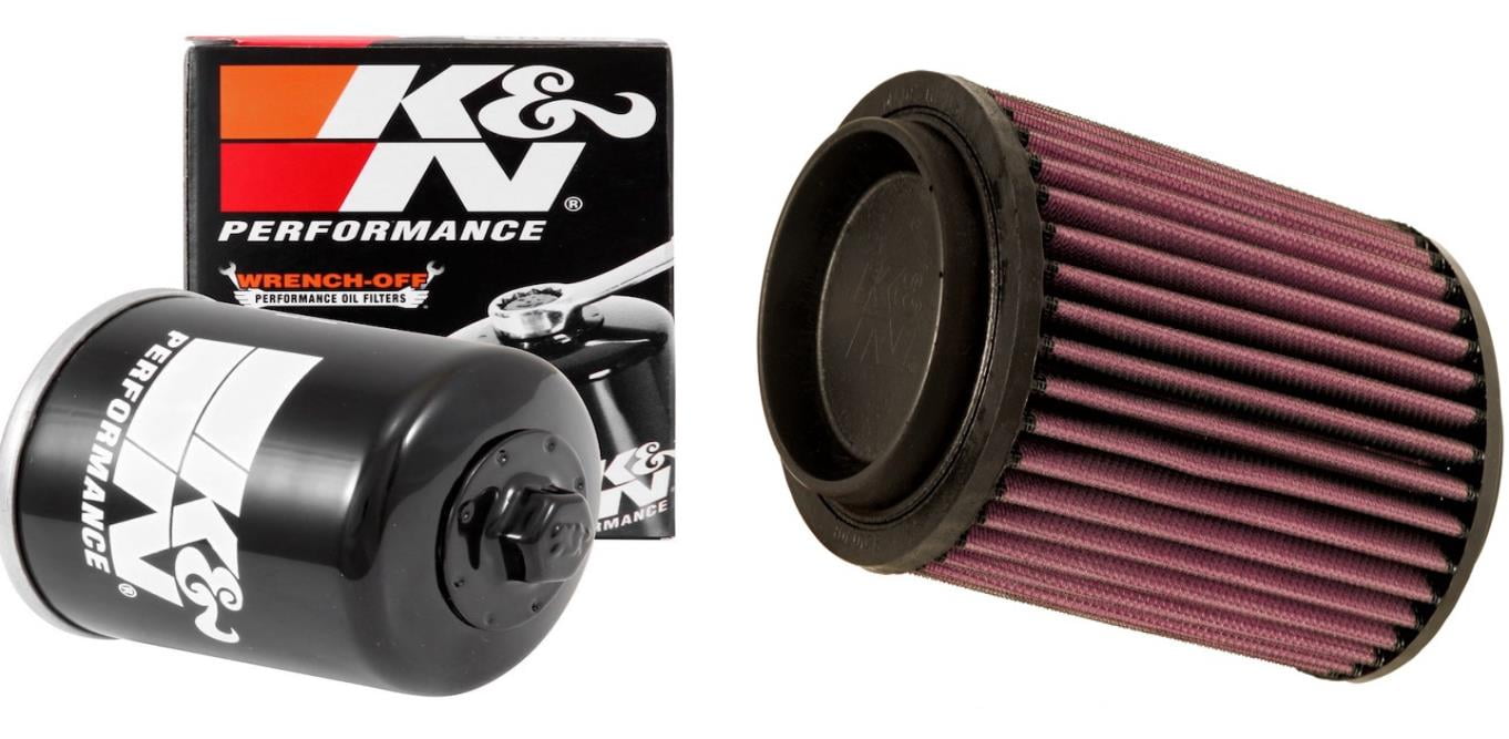 K&N Air and Oil Filter Black Kit for ATV/UTV POLARIS Sportsman 500 6x6