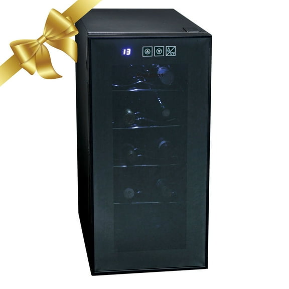 Koolatron 10 Bottle Wine Cooler Thermoelectric Freestanding Wine Fridge