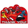 Power Rangers 'Ninja Steel' Thank You Notes w/ Envelopes (8ct)