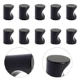 thumbnail image 5 of Solid aluminum cylindrical pull knobs in black for furniture Pack of 10, 5 of 8