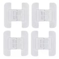 thumbnail image 1 of Refrigerator Lock Set For Kids Cabinet Locks For Babies Child Drawer Locks Freezer Door Lock For Proof 4Pcs, 1 of 4
