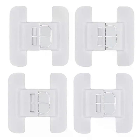 Refrigerator Lock Set For Kids Cabinet Locks For Babies Child Drawer Locks Freezer Door Lock For Proof 4Pcs
