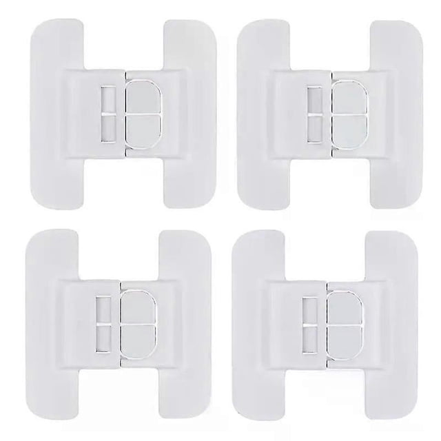 Refrigerator Lock Set For Kids Cabinet Locks For Babies Child Drawer Locks Freezer Door Lock For Proof 4Pcs