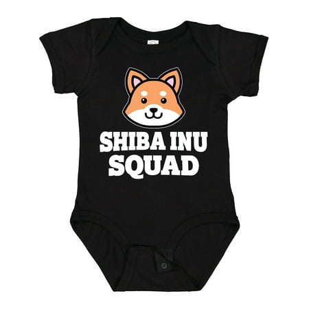

Inktastic Dog Shiba Inu Squad Gift Baby Boy or Baby Girl Bodysuit