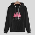 thumbnail image 4 of LYXSSBYX Sweatshirts for Women 2 Piece Set Women's Casual Christmas Printed Hooded Drawstring Loose Long Sleeve Sweatshirt Tops and Long Pants Set Suits, 4 of 4