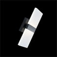 thumbnail image 5 of WAC Lighting Roland 5" 2-Light LED 3000K Aluminum Wall Sconce in Black, 5 of 6