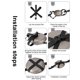 thumbnail image 2 of Correa Almacenamiento Vajilla Campamento 1 PC Cruzada Ajustable para Viajar, 2 of 4