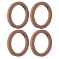 thumbnail image 3 of Miangastore 2 Paires d'Espacements pour Haut-Parleurs de Voiture Forme Ronde Réduisant les Vibrations pour Projets DIY, 3 of 8