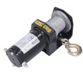 thumbnail image 3 of Cabrestante Eléctrico, Buena conductividad de Cobre Núcleos Diseño de Hebilla de 24 V Cabrestante de Cabrestante Con Cuerda para Remolcar, 3 of 7