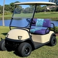thumbnail image 4 of Pzuqiu 2-Piece Sea Turtle Golf Cart Seat Covers - Breathable Washable Protective Set for 2-Seater Golf Carts, 4 of 10
