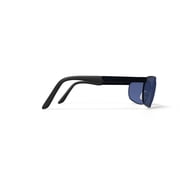 PRX Clawz Men’s Fashion Sunglasses in Matte Brown, Square, Metal, 62-16-130, with Case