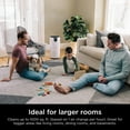 thumbnail image 2 of Shark Air Purifier MAX 1000 Sq Ft HEPA Air Purifier, White, 2 of 12